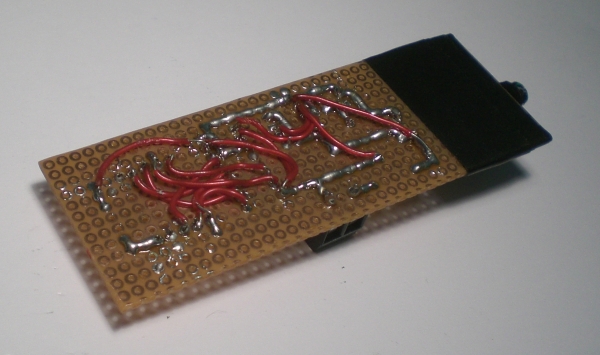 Der fertige Lichtschrankenzähler