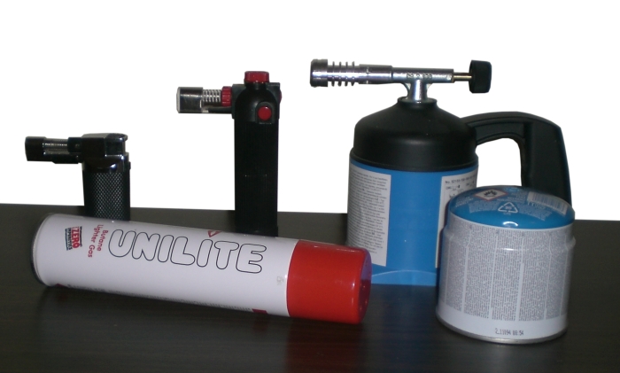 Verschiedene Brenner