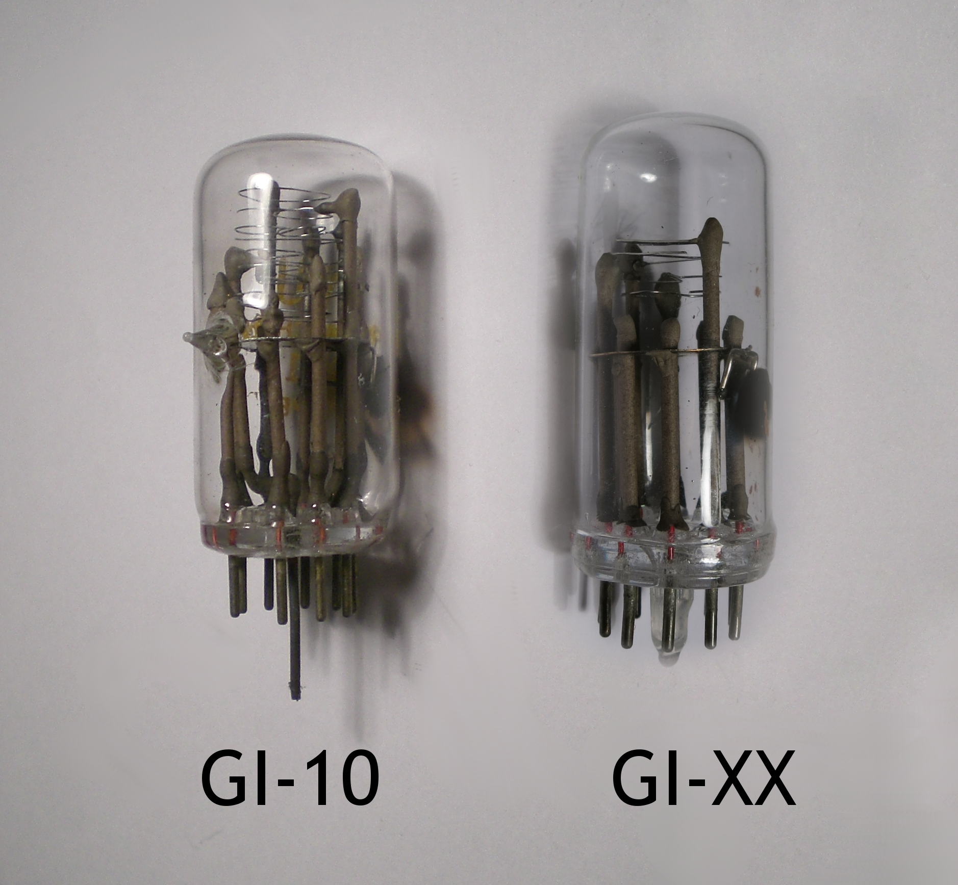 The GI-10 and the GI-XX in comparison