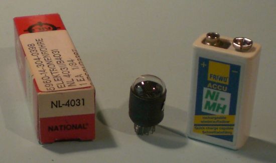 Die NL-4031 im Größenvergleich