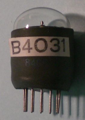 Die NL-4031 im Ruhezustand